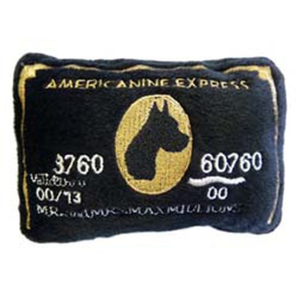 Americanine Express Bark Card Toy