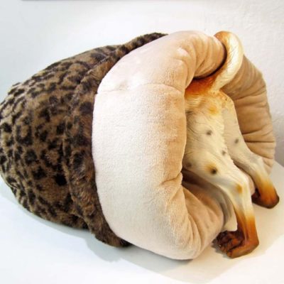 Original Leopard Cozy Burrow Bed
