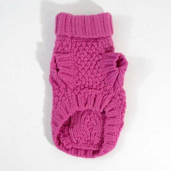 Original Pink Cable Knit Sweater